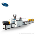 PVC Ceiling Conical Twin Screw Extruder Machine